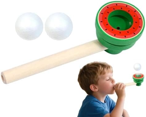 Schwebender Ball Spiel - Balance Schwebende Bälle Blas Spielzeug für Kinder | Ergonomischer Lernspaß beim Kindergeburtst