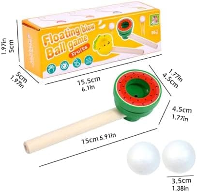 Schwebender Ball Spiel - Balance Schwebende Bälle Blas Spielzeug für Kinder | Ergonomischer Lernspaß beim Kindergeburtst