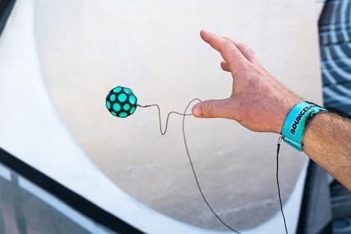 Waboba Bounceback x Returning Moon Ball - Leicht zu Greifen, Einheitsgröße - Gelb 60 mm