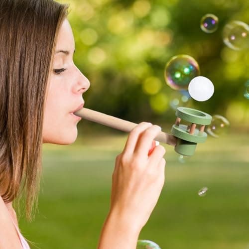 Generic Floating Blow Pipe Ball - Balancenspiel mit Atemrohr, schwebender Kugel, interaktives Lern- & Denkspiel für Kind