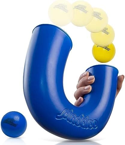 Pindaloo Geschicklichkeitsspiel Neon - Geschenke für Kinder & Erwachsene, Spiel für drinnen & draußen, Motorische & koor