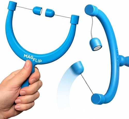 MagFlip: Patentsicheres Schwebebegriffsspiel für Kinder & Erwachsene - 50+ Tricks - Made in Germany