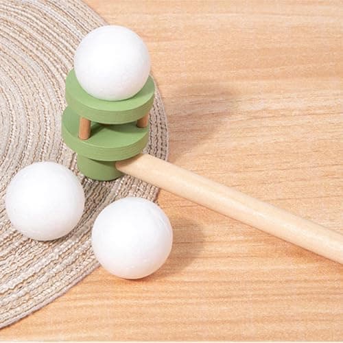 Generic Floating Blow Pipe Ball - Balancenspiel mit Atemrohr, schwebender Kugel, interaktives Lern- & Denkspiel für Kind