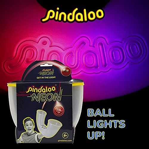 Pindaloo Geschicklichkeitsspiel Neon - Geschenke für Kinder & Erwachsene, Spiel für drinnen & draußen, Motorische & koor