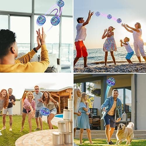 Fliegender Balls 2025 LED Beleuchtung GeschenkefürJungenMädchen6-12JahreBlau  
Fliegender Balls 2025 Orbi Ball Drohne Sp